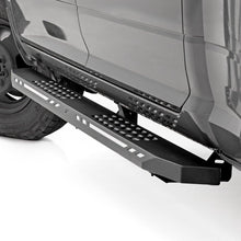 Rough Country AC2 Running Boards Amber/White Crew Cab Ram 1500/2500/3500 2WD/4WD (2010-2025 & Classic) (2009-2013 Ram 1500, 3500, 1500, 2500) - 57009