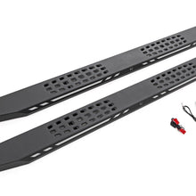 Rough Country AC2 Running Boards Amber/White Crew Cab Ram 1500/2500/3500 2WD/4WD (2010-2025 & Classic) (2009-2013 Ram 1500, 3500, 1500, 2500) - 57009