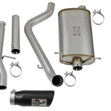 AFE MACH Force-Xp 3 IN 409 Stainless Steel Cat-Back Exhaust System w/Black Tip - 49-44072-B