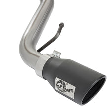 AFE Scorpion 2-1/2 IN Aluminized Steel Cat-Back Exhaust System w/ Black Tip (2007-2014 FJ Cruiser, FJ Cruiser) - 49-06039-B