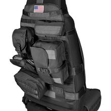 Rugged Ridge Seat Cover Front Cargo Black; 76-21 Jeep Cj/Wrangler/Gladiator - 13236.01