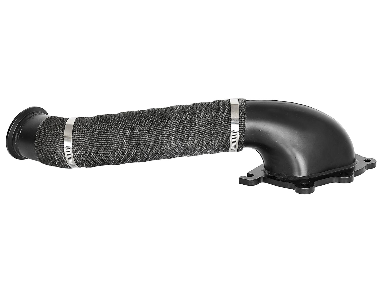 AFE ATLAS 3 IN Steel Downpipe (2001-2004 Silverado 2500 HD, Silverado 3500, Sierra 2500 HD, Sierra 3500) - 49-04093