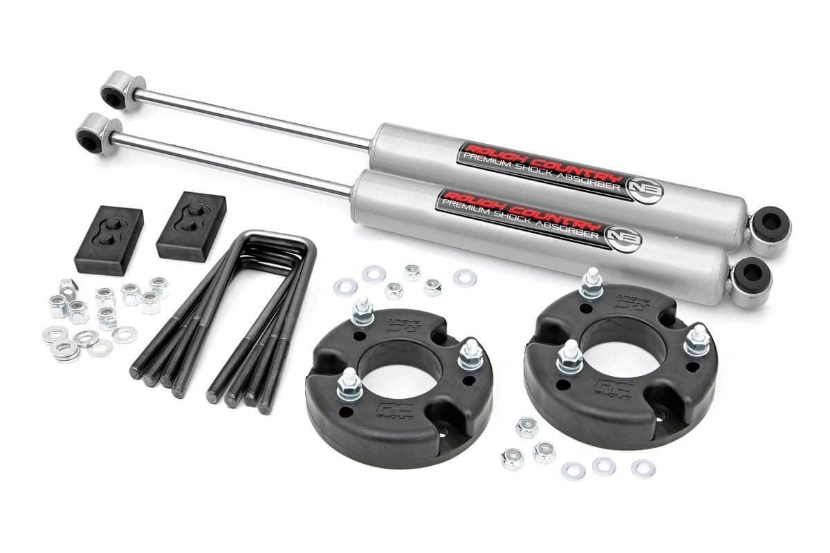 Rough Country 2" Leveling Kit with N3 Shocks (2021 F150) - 57130