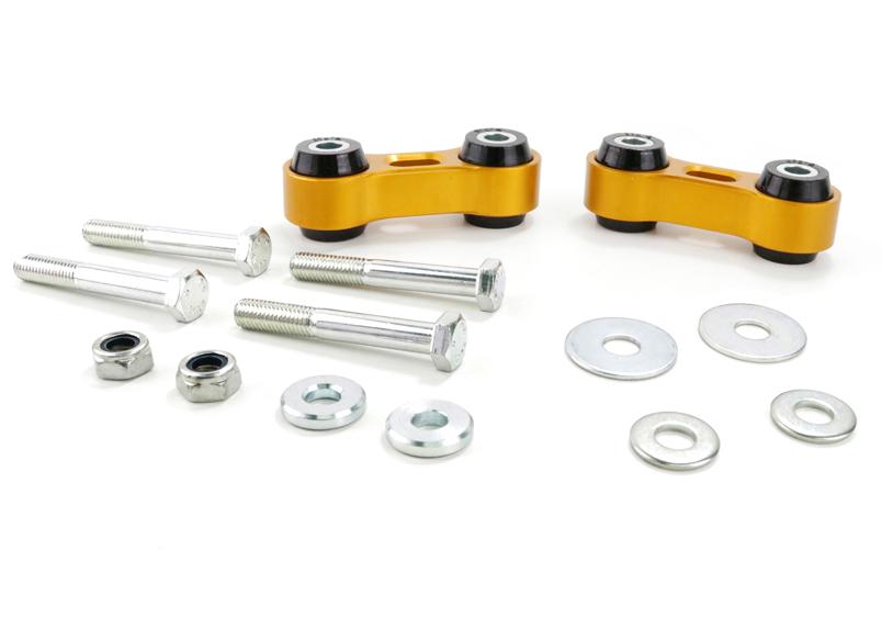 Whiteline Performance Sway Bar Link Replaces OEPlastic Link Heavy Duty Alloy Link Complete Assembly Whiteline (1990-2007 Legacy, Impreza, Forester, Outback, 9-2X) - KLC30