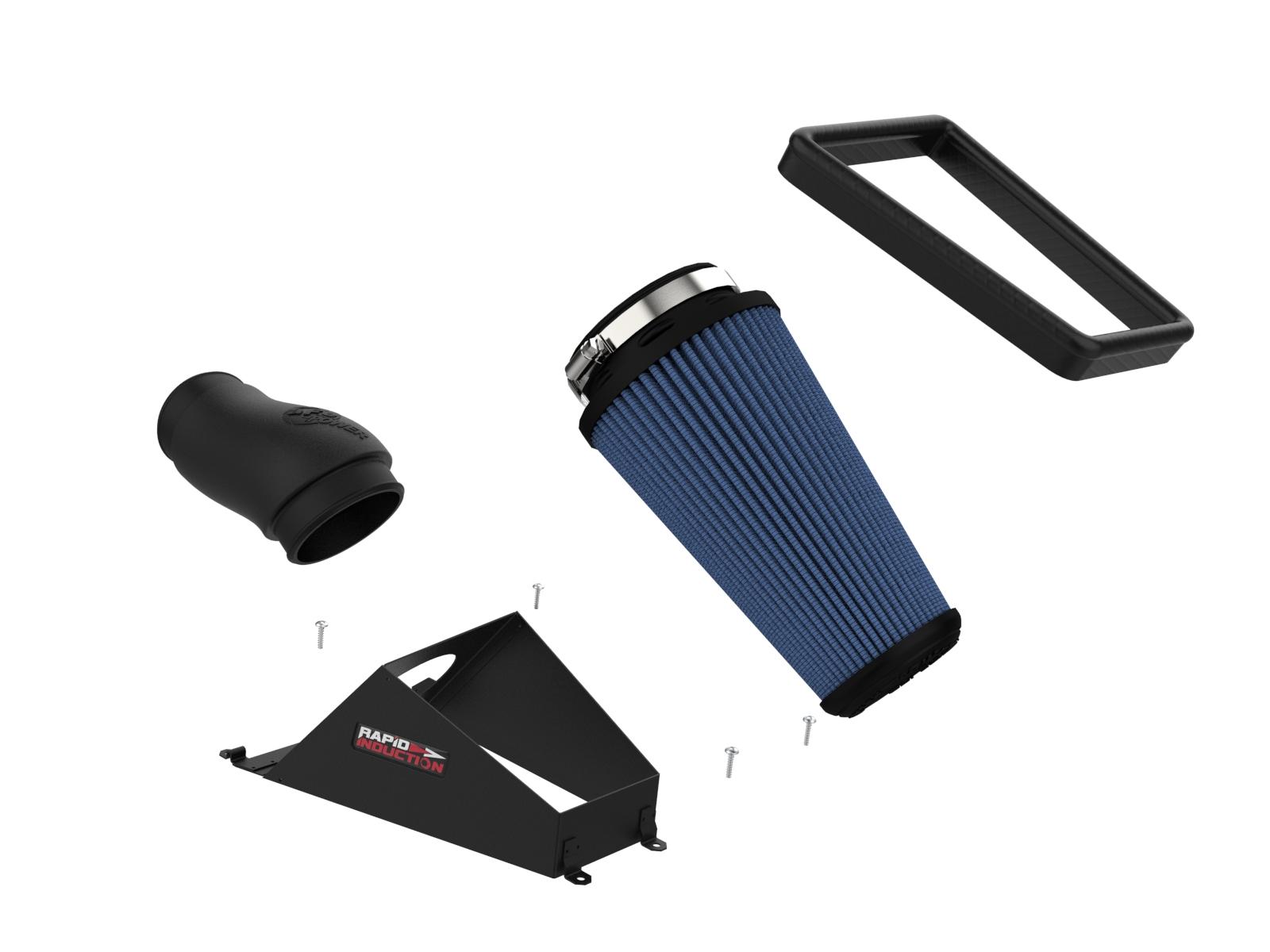 aFe Rapid Induction Cold Air Intake System w/ Pro 5R Filter (2014-2020 Mercedec-Benz CLA250 / GLA250 2.0L) - 52-10016R