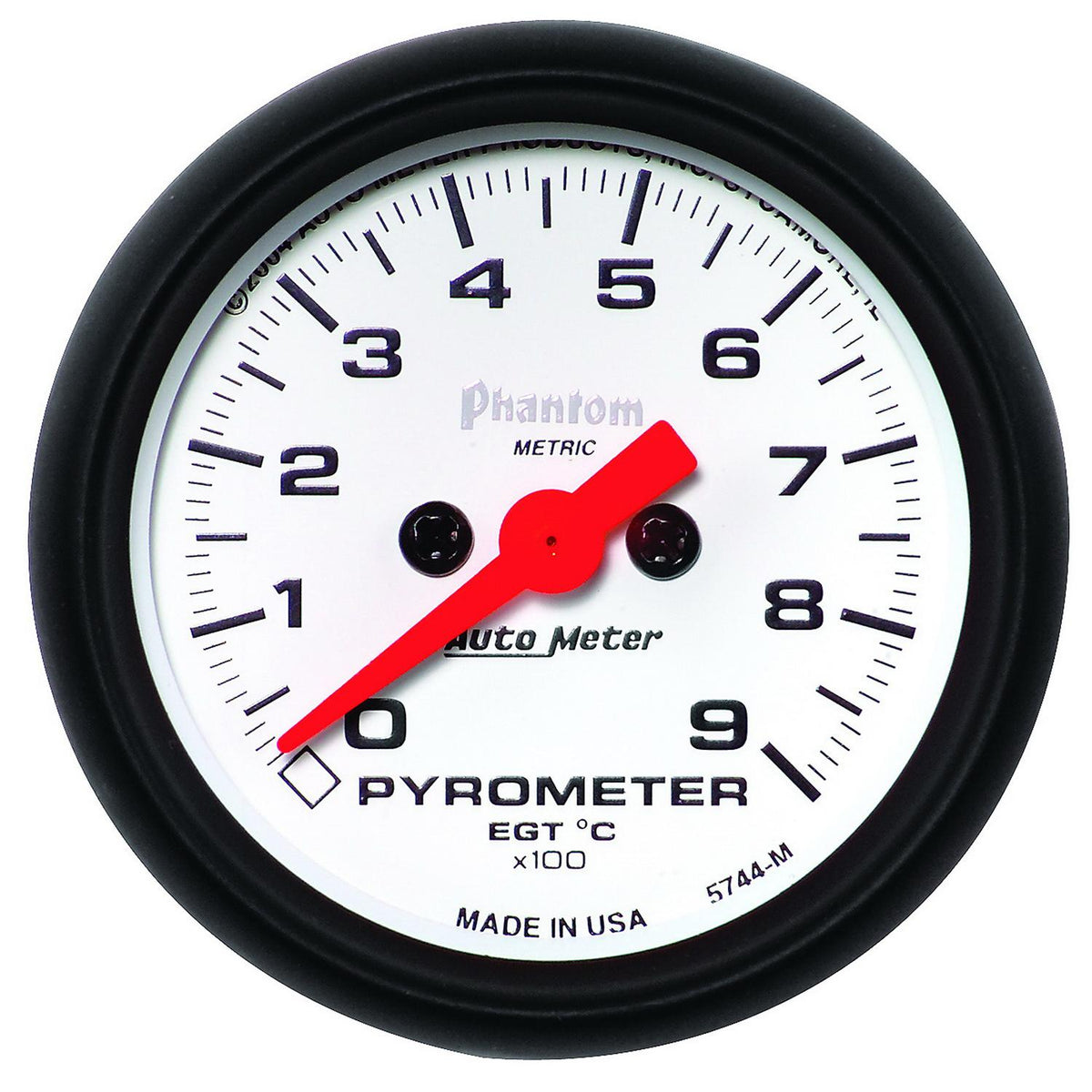 Auto Meter 2-1/16" PYROMETER, 0-900 °C, PHANTOM - 5744-M