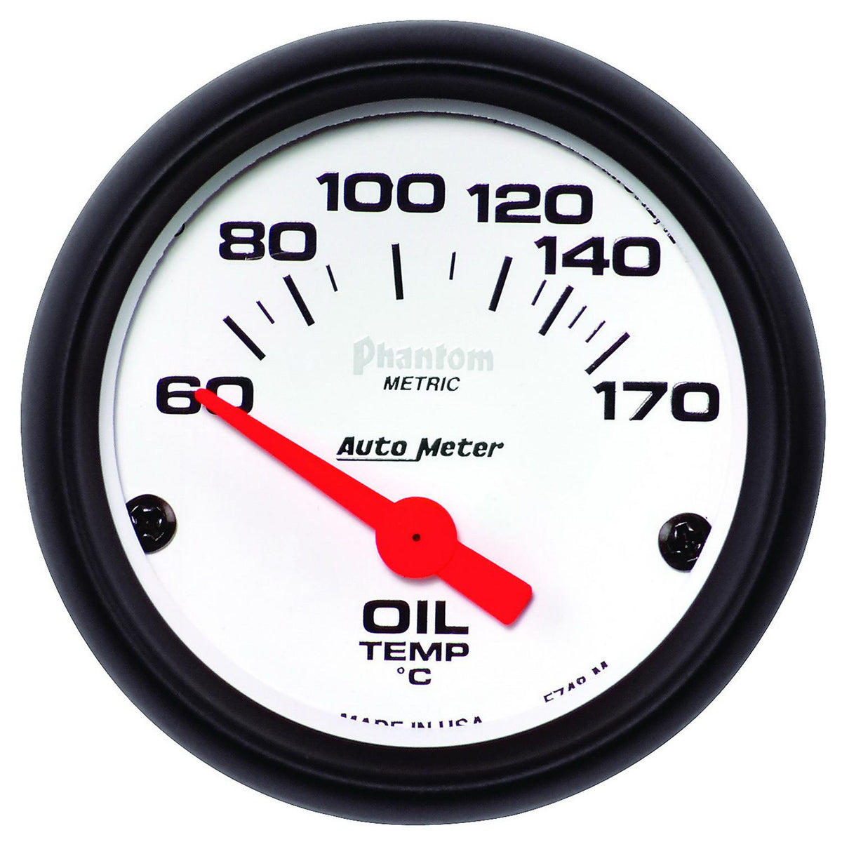 Auto Meter 2-1/16" OIL TEMPERATURE, 60-170 °C, PHANTOM - 5748-M