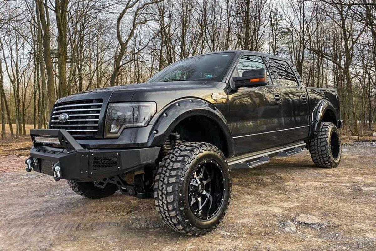 Rough Country 6 Inch Lift Kit Ford F-150 4WD (2014) (2014 F-150) - 57530_A