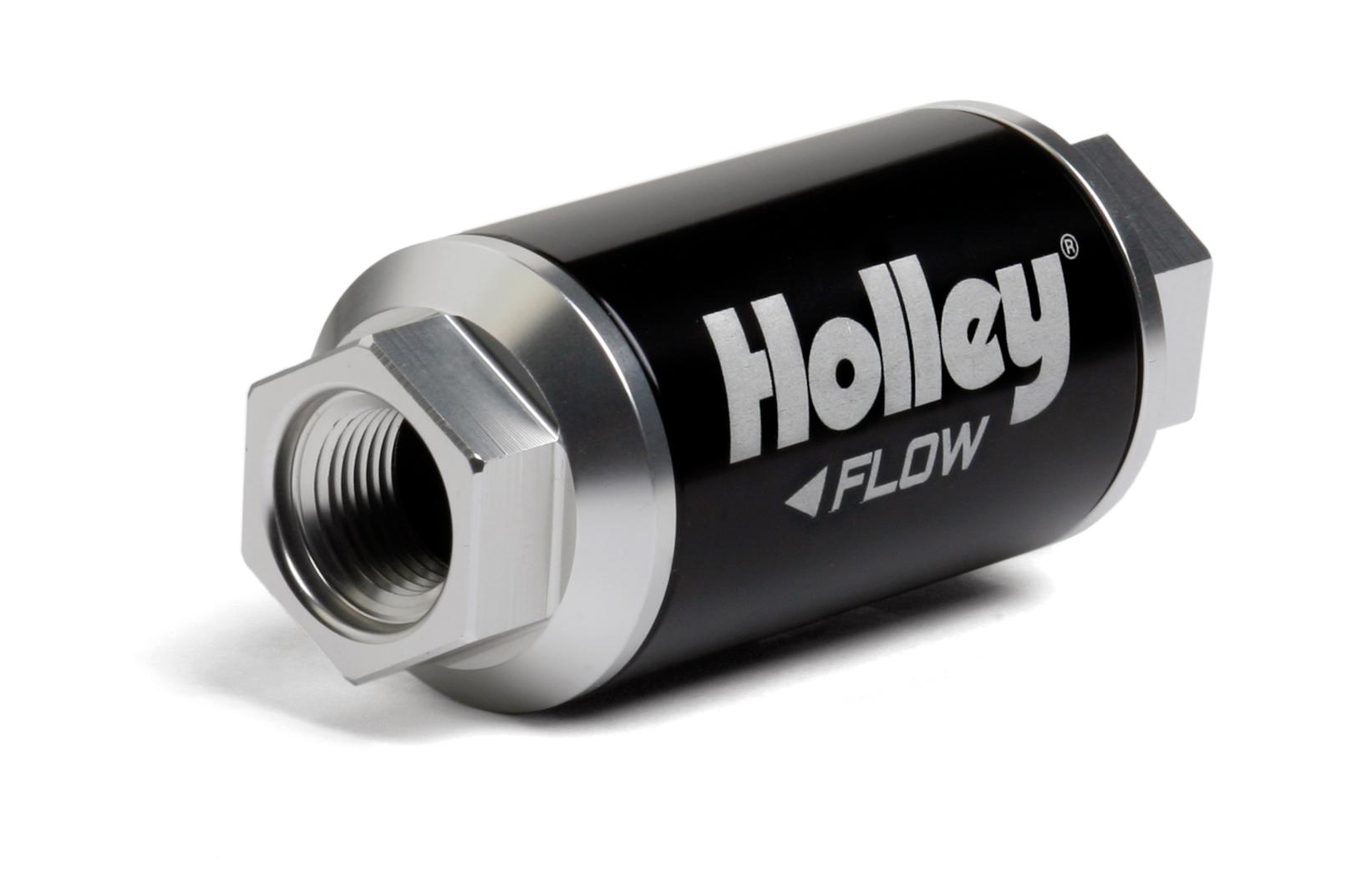 Holley 100 GPH HP Billet Fuel Filter.  - 162-551