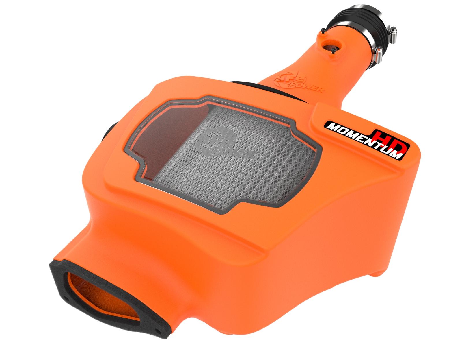 AFE Momentum HD Cold Air Intake System Orange w/ Pro DRY S Filter - 50-70098DN