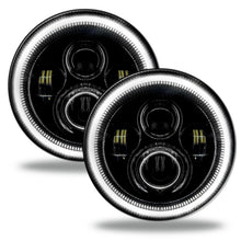 Oracle Lighting 7 In. High Powered Led Headlights, Black Bezel, White (2007-2021 Wrangler, Wrangler JK) - 5769-001