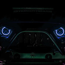 Oracle Lighting 7 In. High Powered Led Headlights, Black Bezel, Dynamic Colorshift (2007-2021 Wrangler, Wrangler JK) - 5769-332