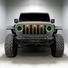 Oracle Lighting 7 In. High Powered Led Headlights, Black Bezel, Dynamic Colorshift (2018-2021 Gladiator, Wrangler) - 5769J-332