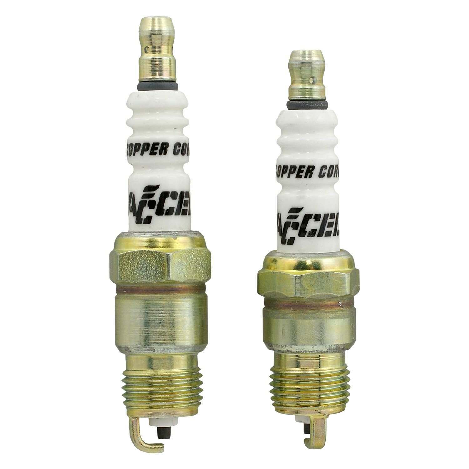 ACCEL U-Groove Copper Spark Plug - 14mm Thread - .460 in. Reach - Heat Range 6 - Each - 576