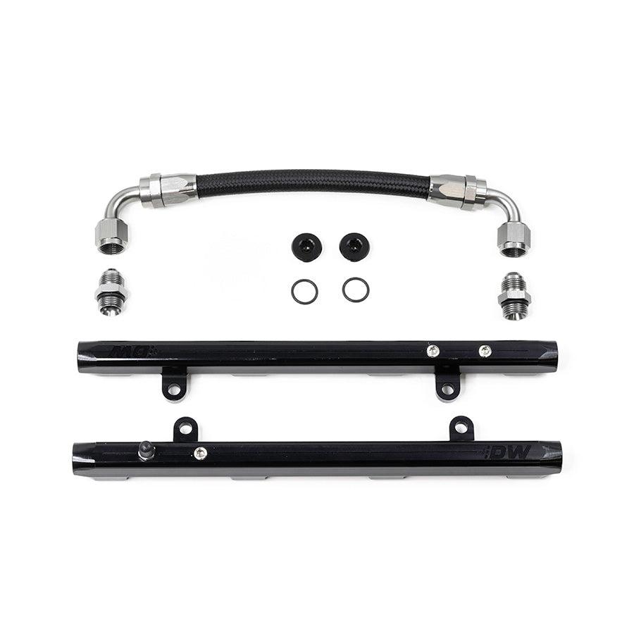 Deatschwerks Fuel Rails with Crossover (2011-2021 Mustang GT / 2011-2017 F-150 5.0L) - 7-301-OE