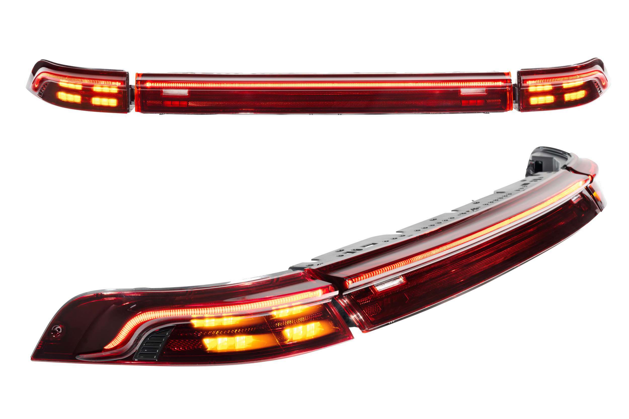 Morimoto XB LED Tail Lights: Porsche 993 (Red / Set) - LF992