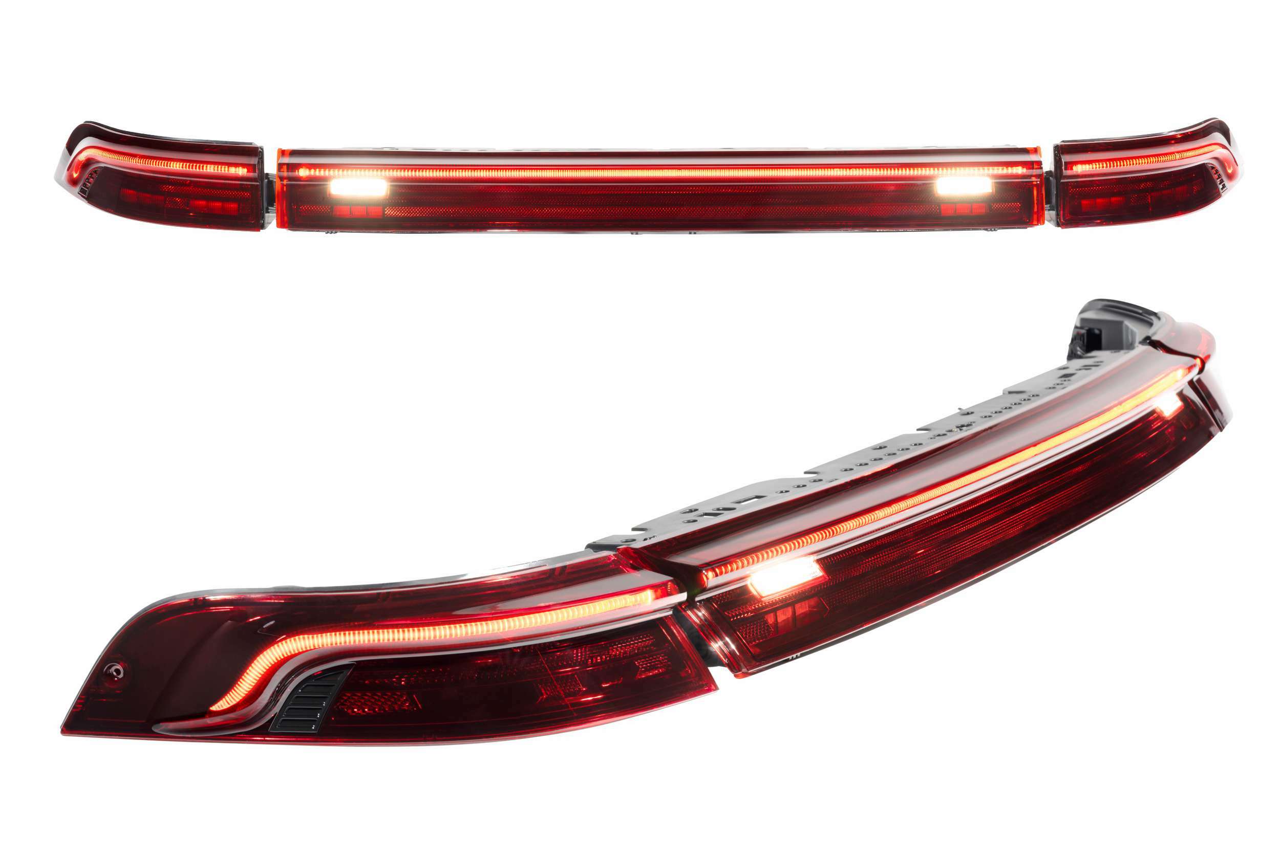Morimoto XB LED Tail Lights: Porsche 993 (Red / Set) - LF992
