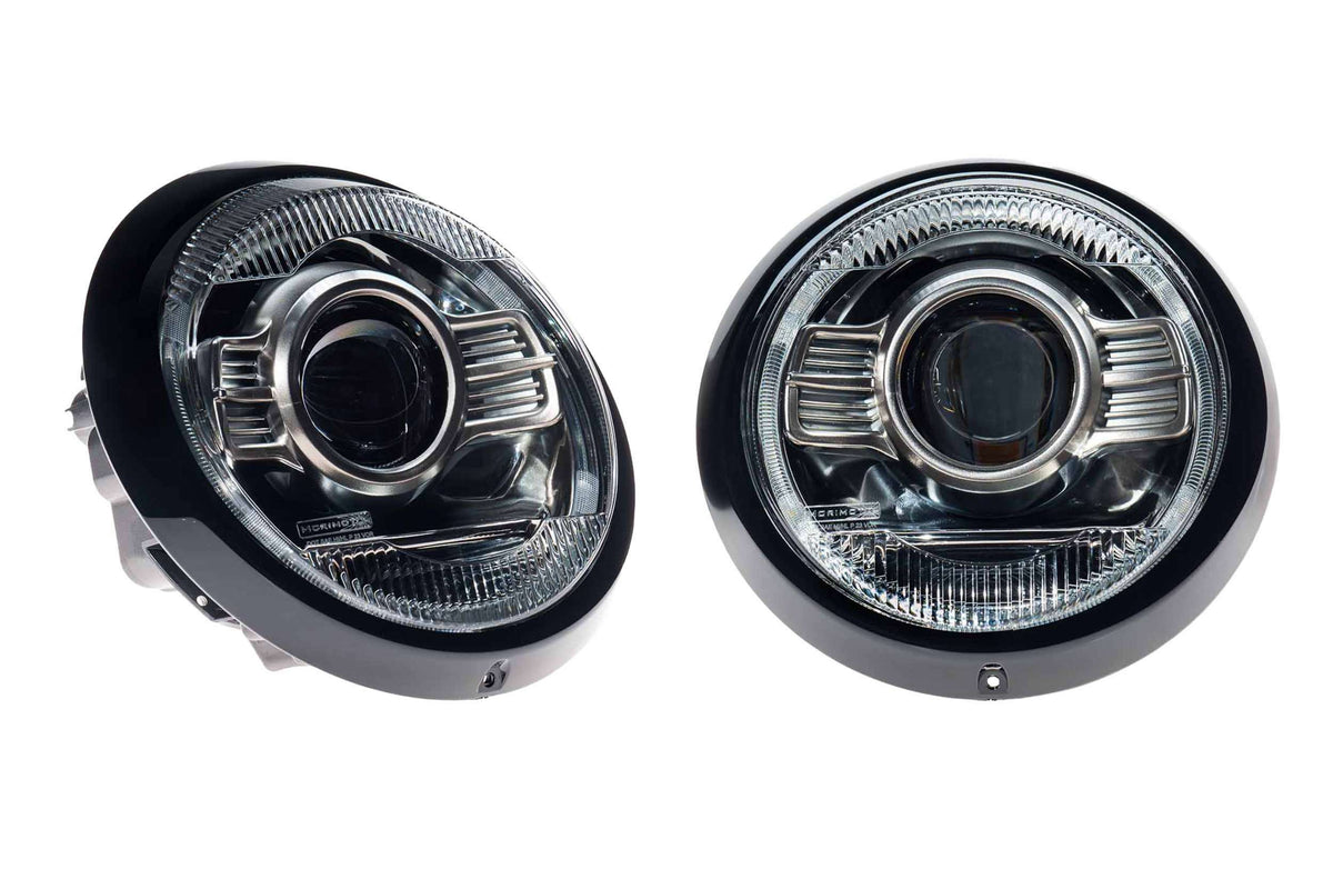 Morimoto XB LED Headlights: Porsche 964 (Modern White / Set) - LF965M