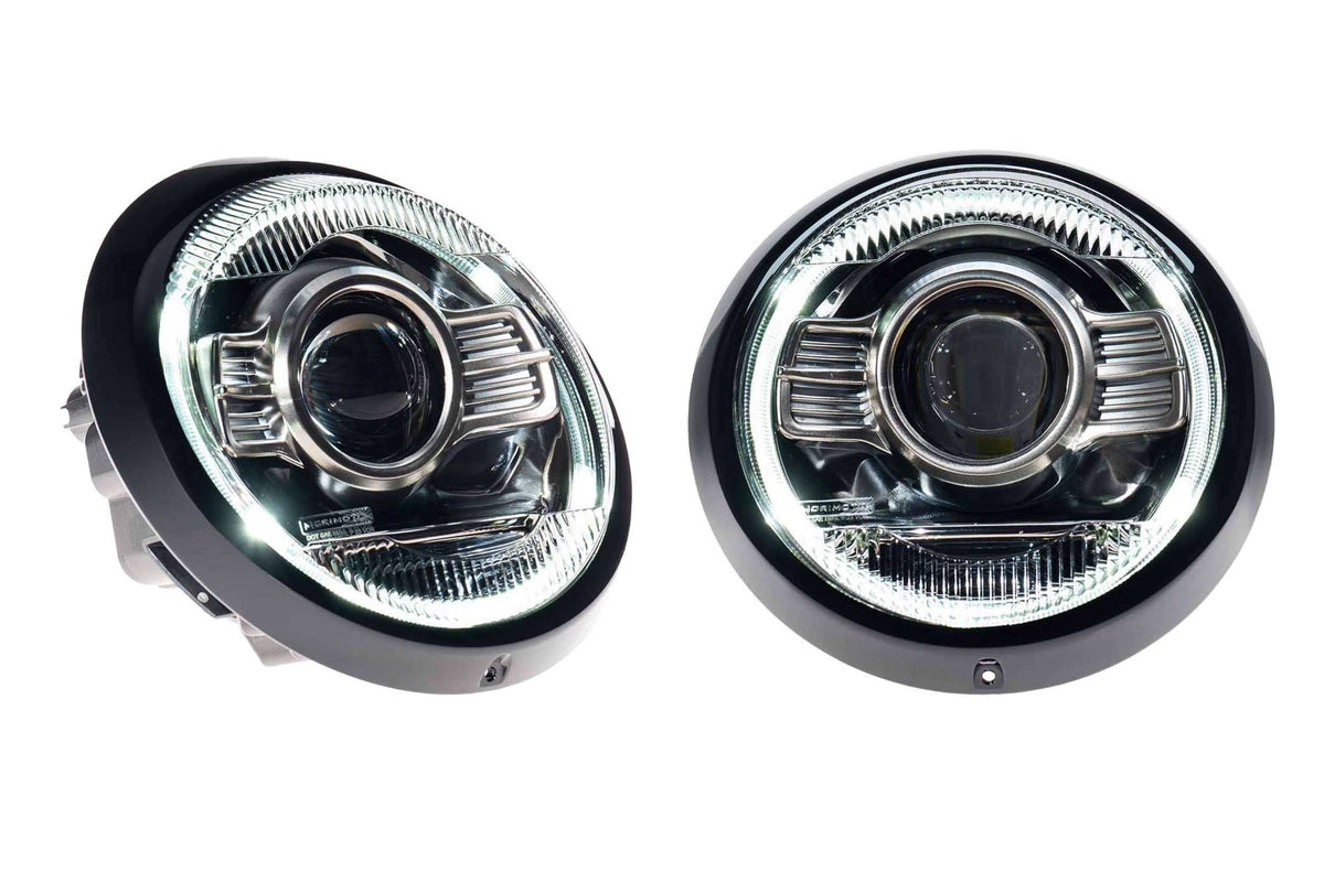 Morimoto XB LED Headlights: Porsche 964 (Modern White / Set) - LF965M