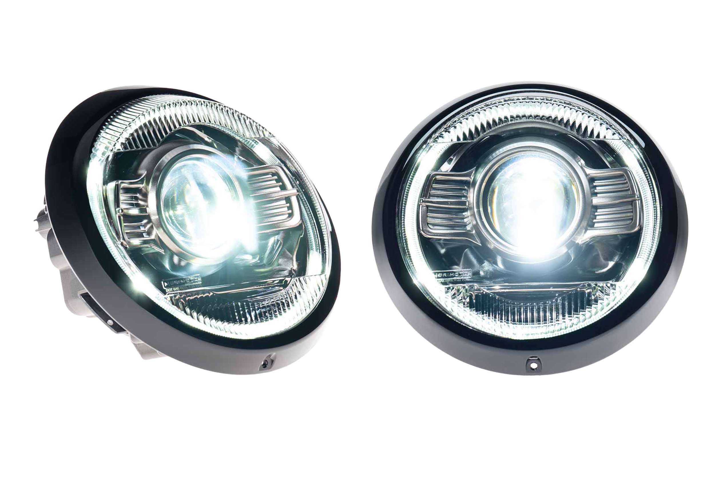 Morimoto XB LED Headlights: Porsche 964 (Modern White / Set) - LF965M
