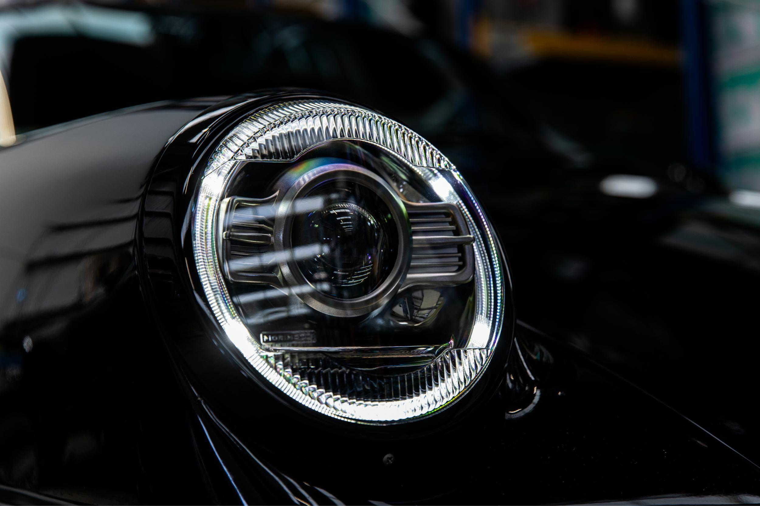 Morimoto XB LED Headlights: Porsche 964 (Modern White / Set) - LF965M