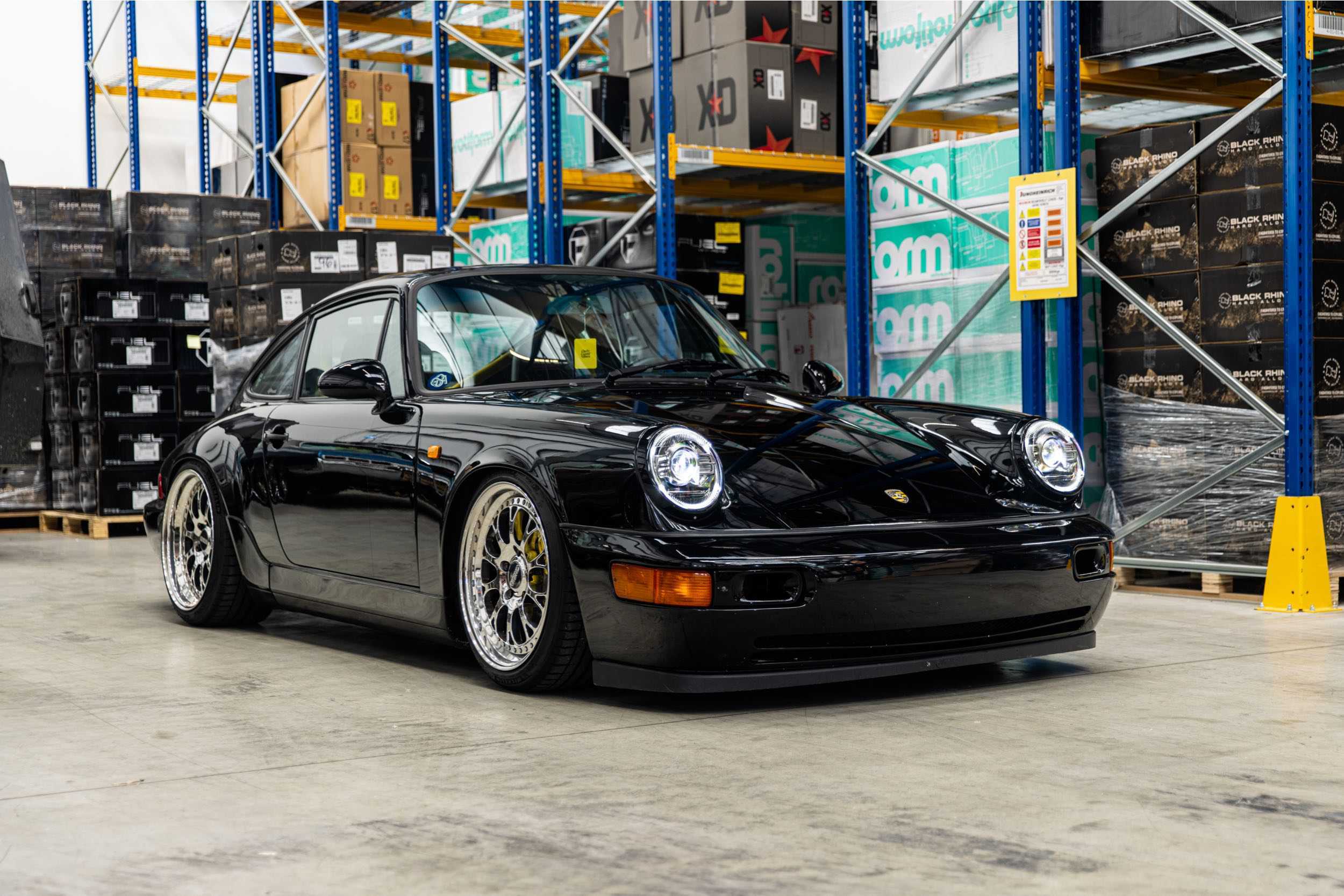Morimoto XB LED Headlights: Porsche 964 (Modern White / Set) - LF965M