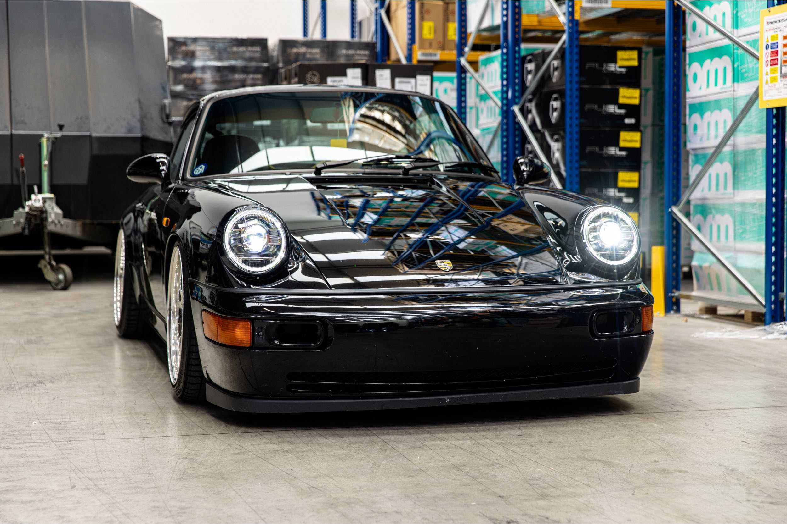 Morimoto XB LED Headlights: Porsche 964 (Modern White / Set) - LF965M