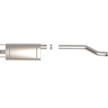 AFE ROCK BASHER 2-1/2 IN 409 Stainless Steel Cat-Back Exhaust System (Toyota Tacoma 99-04 L4-2.4/2.7L / V6-3.5L) - 49-46049