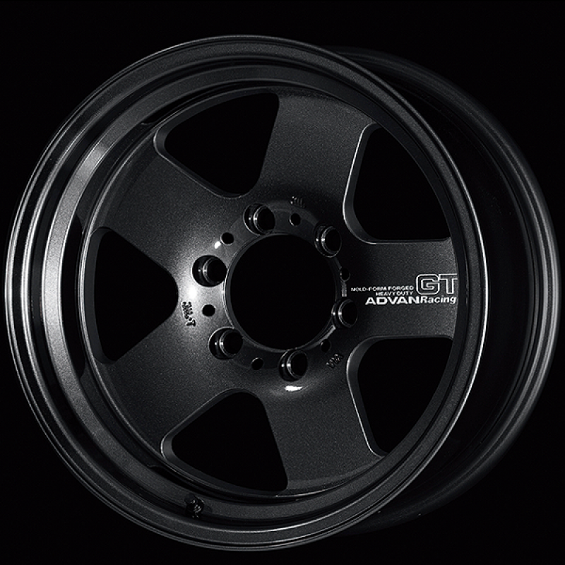 Advan GT Heavy 17X8.0 +20 6x139.7 Racing Titanium Black Wheel - YAQH7G20KTBK
