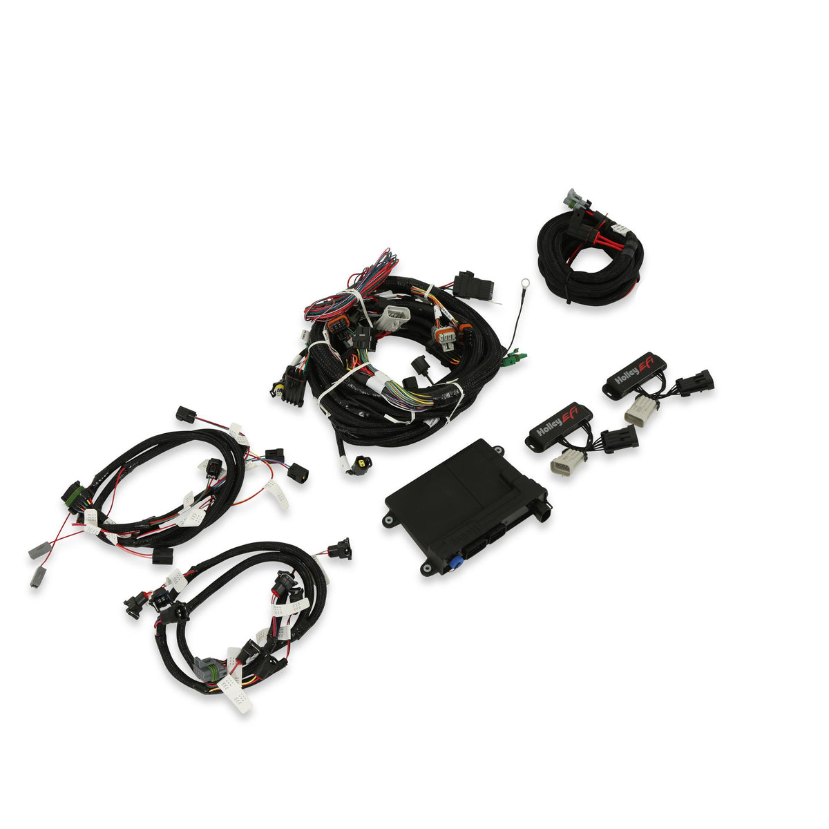 Holley Efi 550-617N 4V Ford Modular Efi Kit, Ntk O2, Jetronic Inj
