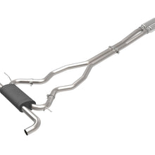 AFE Vulcan Series 3-1/2 IN 304 Stainless Steel Cat-Back Exhaust System Black (2019-2020 Edge) - 49-33133