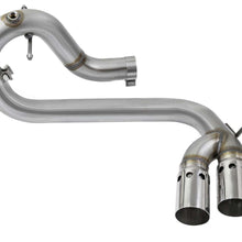 AFE Rebel Series 3 IN 409 Stainless Steel DPF-Back Exhaust System w/Polished Tip (2016-2020 Colorado, Canyon) - 49-44065-P