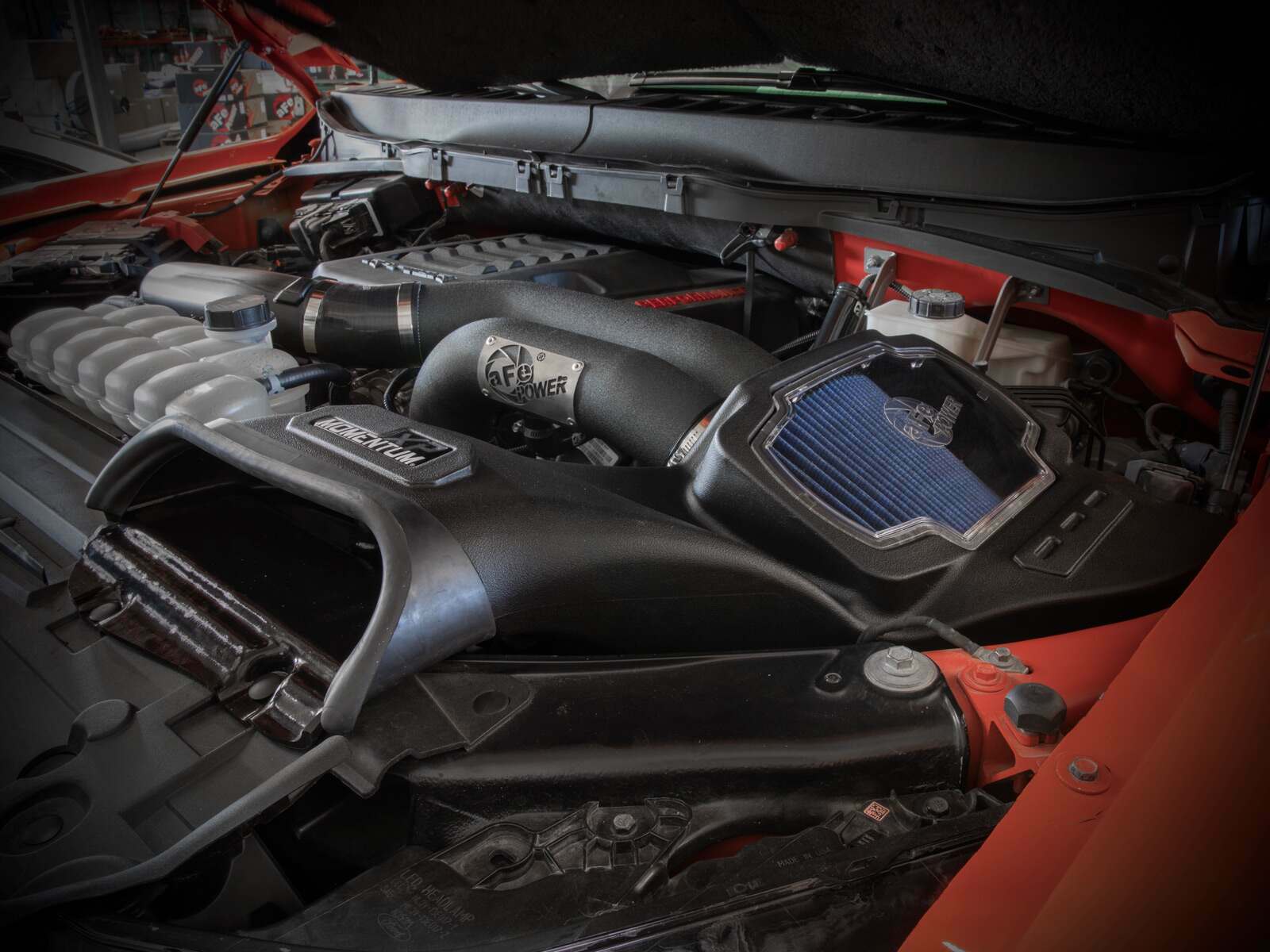 aFe Momentum XP Cold Air Intake System - (Black) Pro 5R Filter (2021-2022 Ford F-150 Raptor V6-3.5L) - 50-30072R
