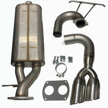 Bassani Side Exit Dual Oval System (1993-1995 F-150 Lightning) - 58150L4