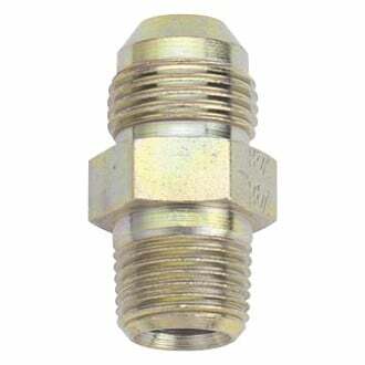 Fragola #6  X 1/4 MPT, Straight Adapter - Steel - 581606