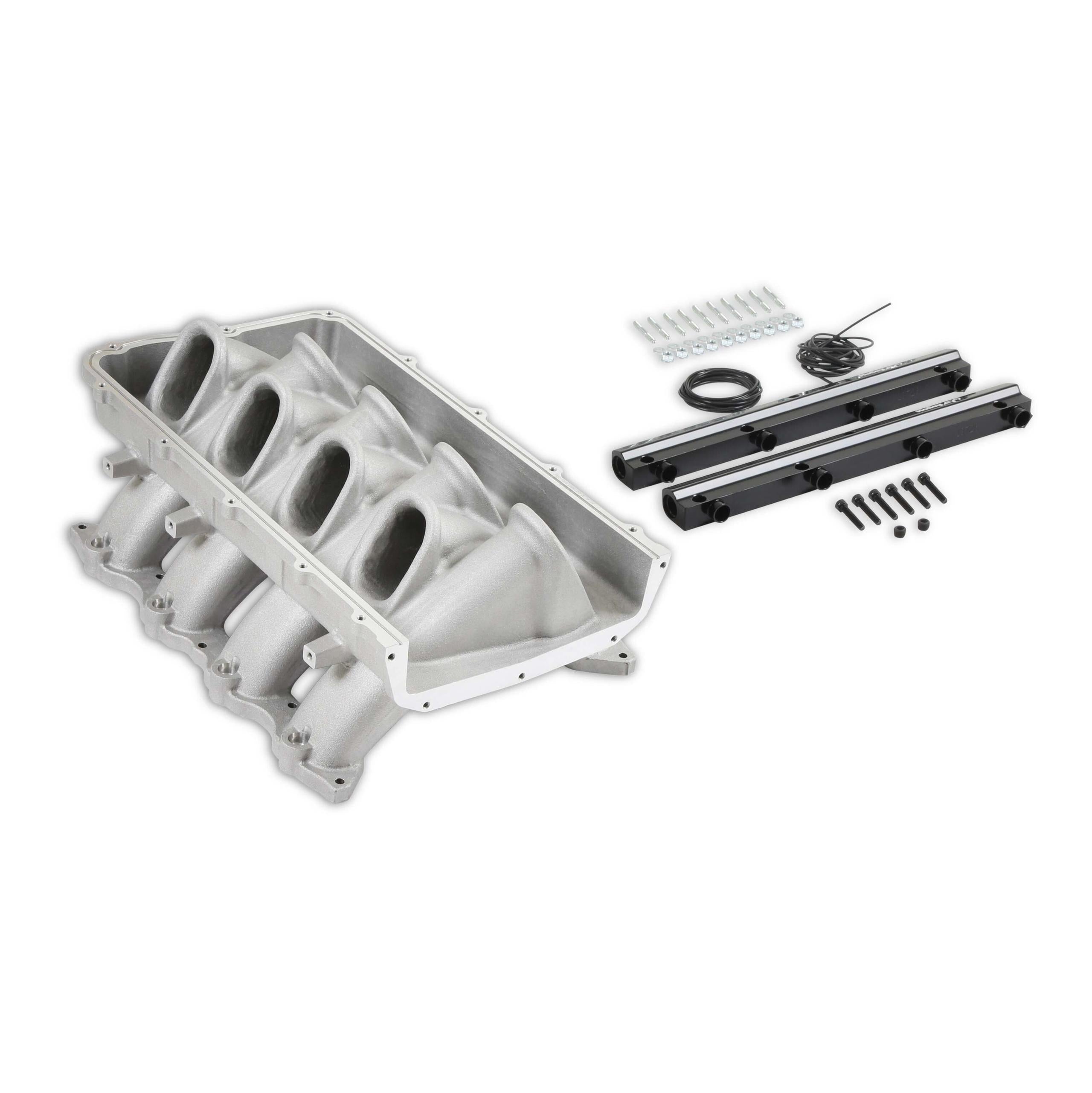 Holley ULTRA LO-RAM BASE, FORD COYOTE FRONT FEED - 300-921