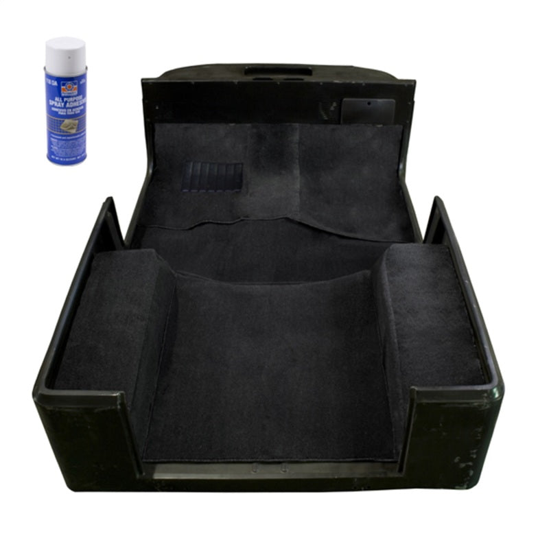 Rugged Ridge Deluxe Carpet Kit With Adhesive Black; 97-06 Jeep Wrangler Tj - 13696.01