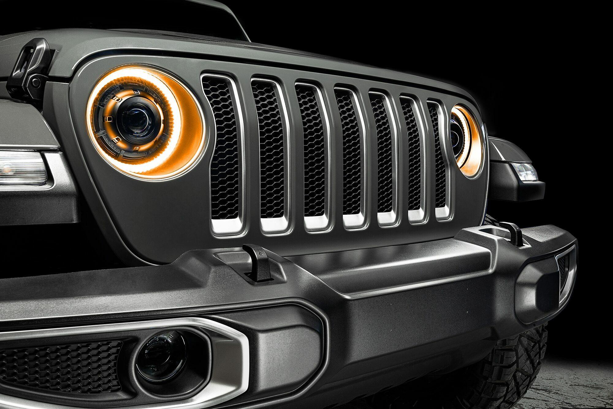 Oracle Lighting Oculus Switchback Bi-Led Projector Headlights For Jeep Jl / Gladiator Jt (2018-2021 Gladiator, Wrangler) - 5839-023