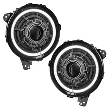 Oracle Lighting Oculus Bi-Led Projector Headlights - Jeep Wrangler Jl/Gladiator Jt- Heated Lens (2018-2022 Wrangler, Gladiator) - 5839-111