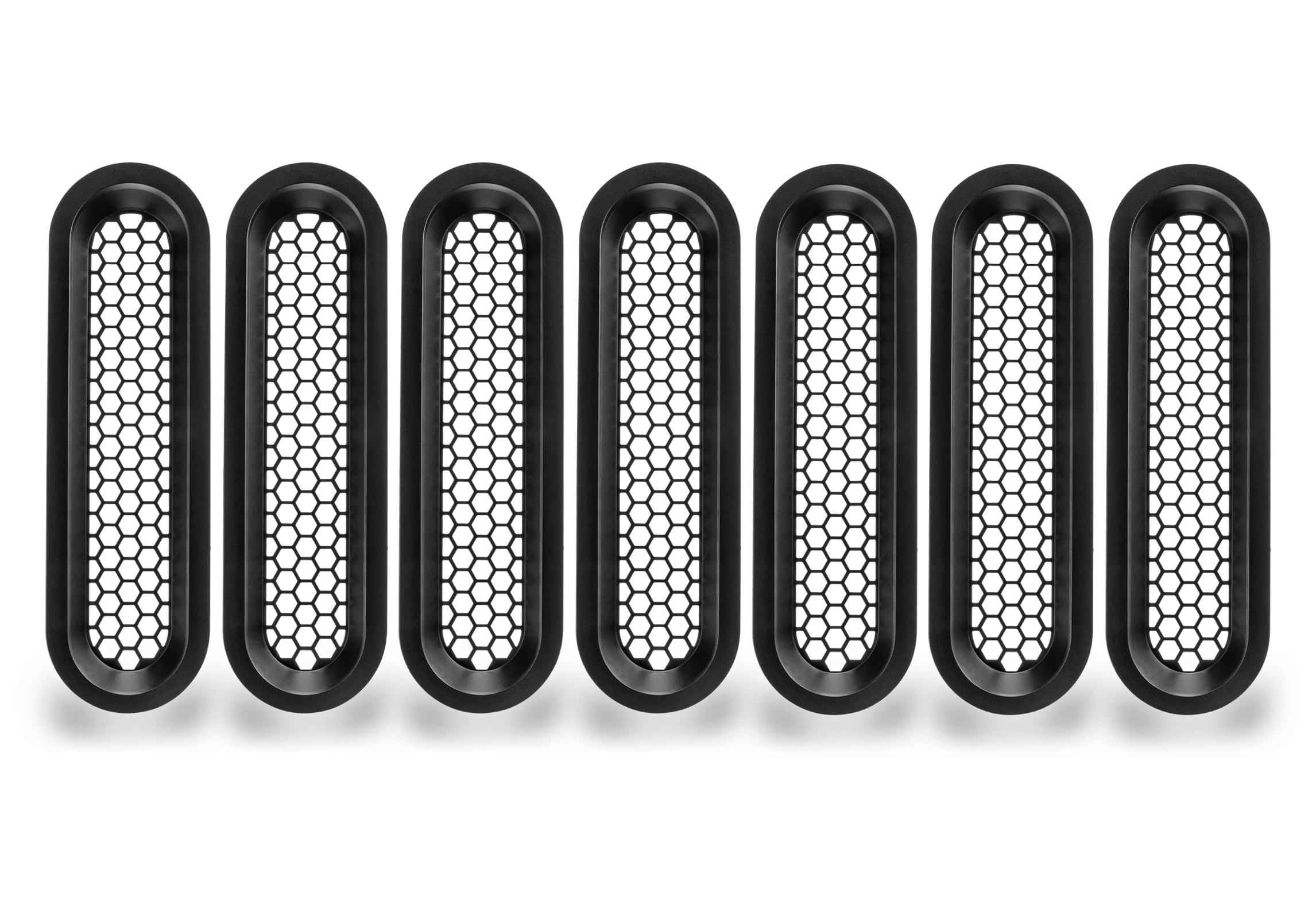 Oracle Lighting Vertical Mesh Inserts For Vector Grill (2007-2021 Wrangler) - 5840-504