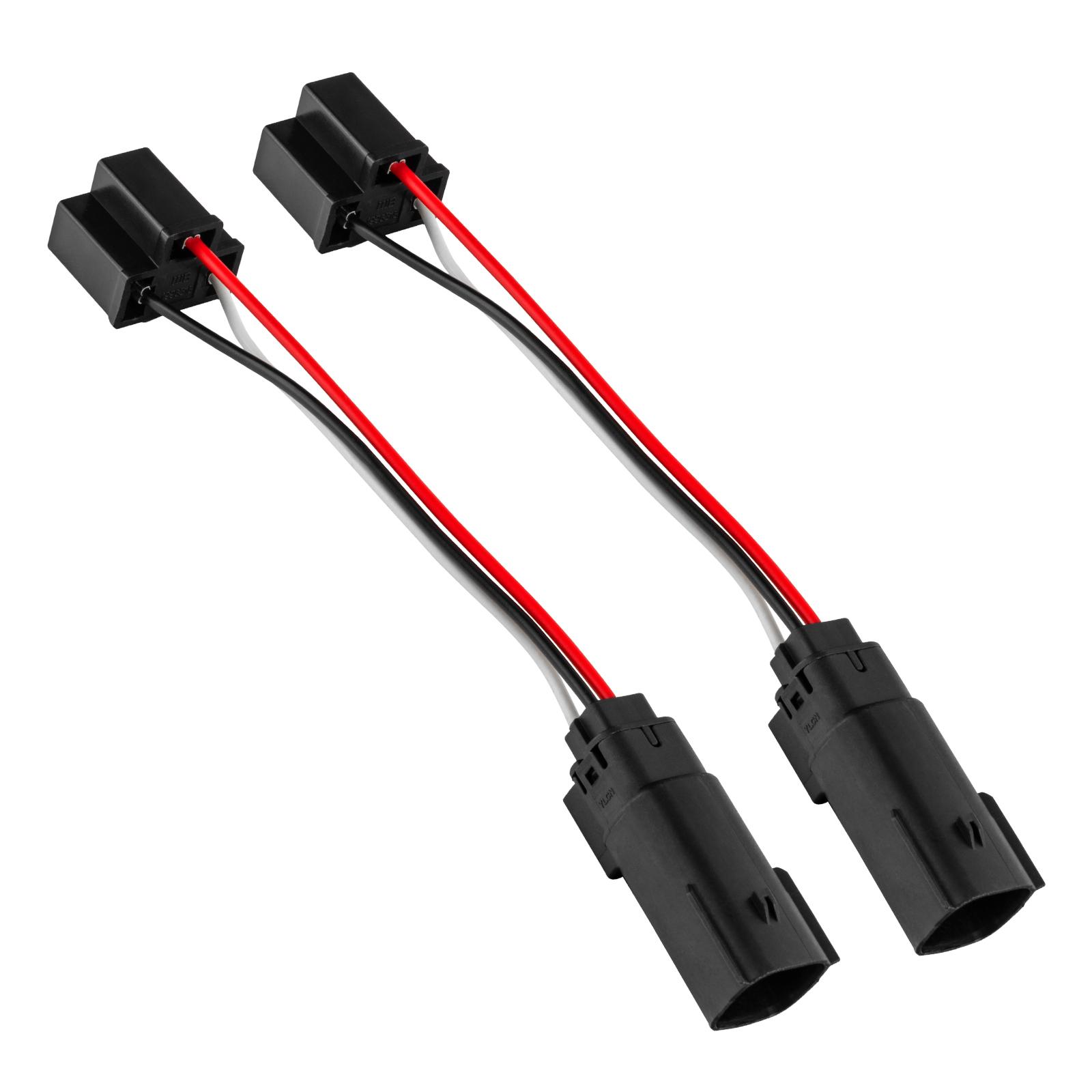 Oracle Lighting Plug & Play H4 Headlight Wiring Adapter, Pair (2018-2021 Wrangler) - 5844-504