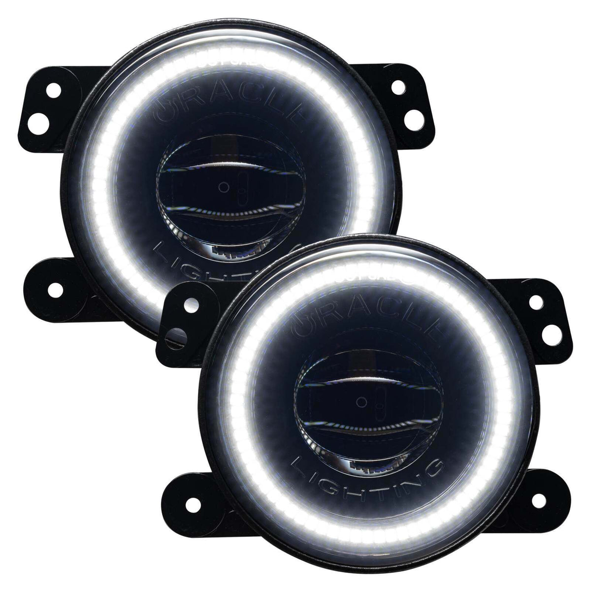 Oracle Lighting High Performance Fog Lights, White (2007-2021 Wrangler) - 5846-001