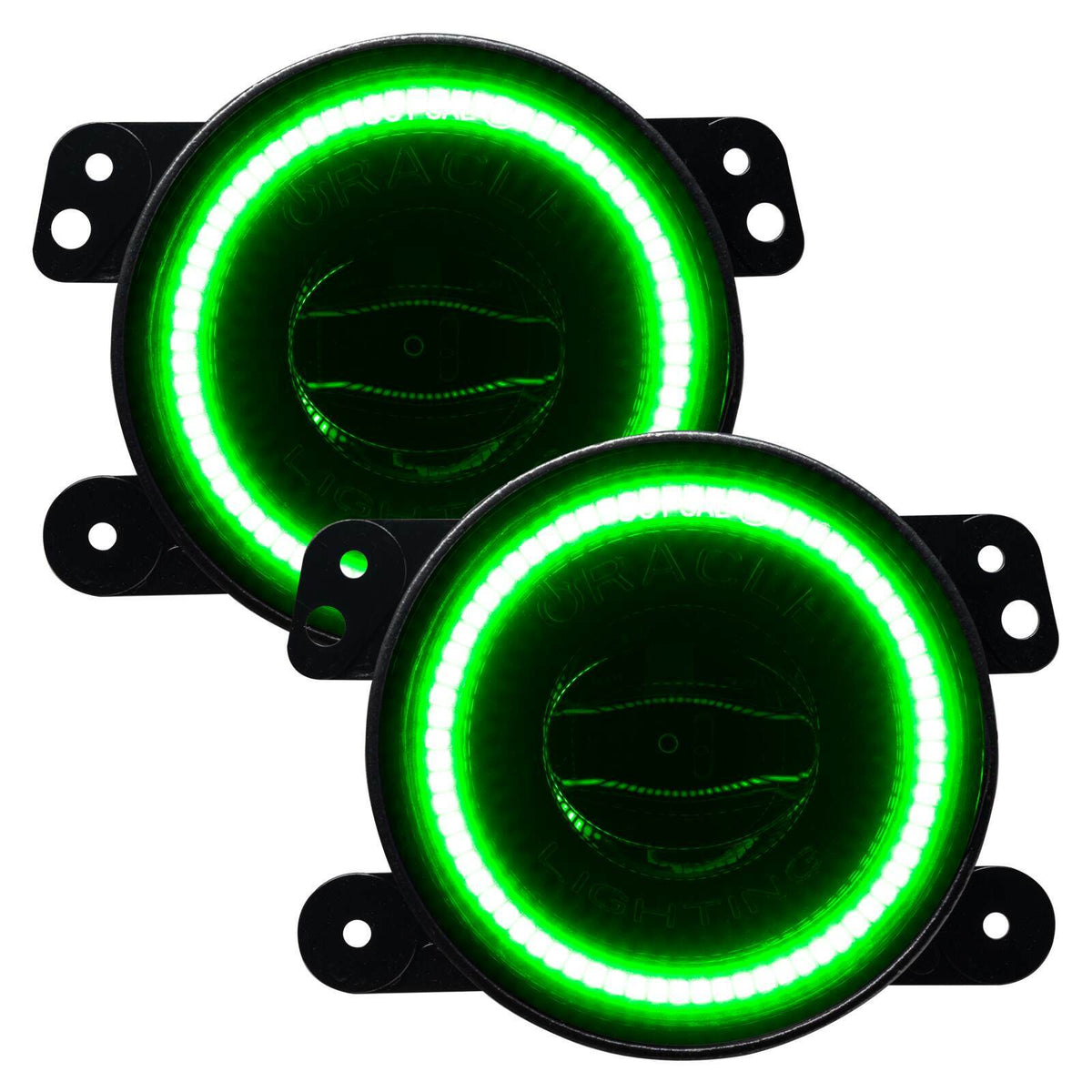 Oracle Lighting High Performance Fog Lights, Green (2007-2021 Wrangler) - 5846-004