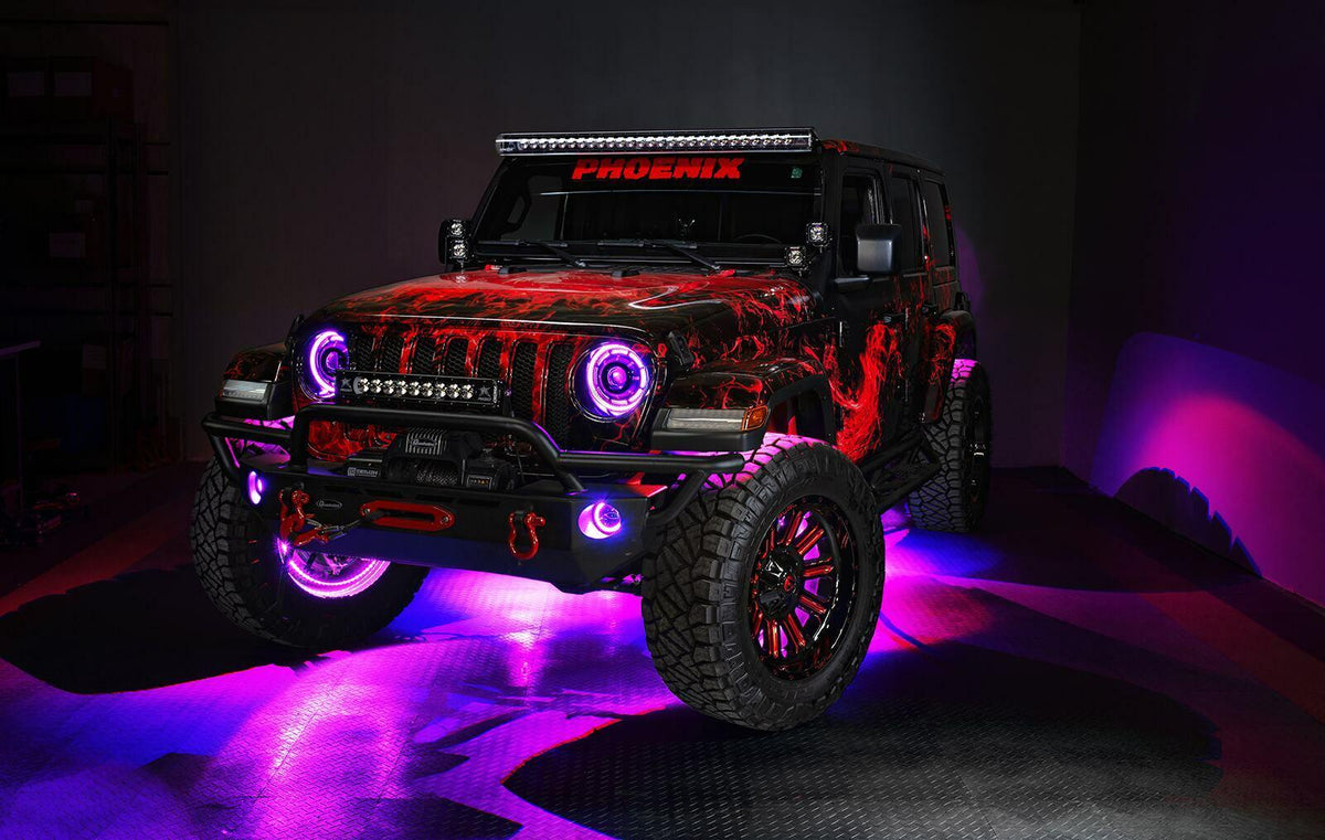 Oracle Lighting ORACLE Lighting Jeep JK/JL/JT High Performance 20W LED Fog Lights - 5846-334