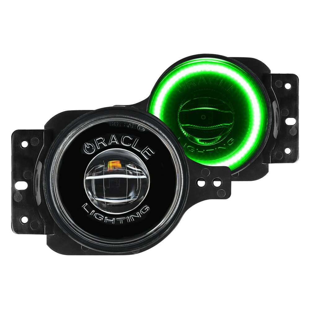 Oracle Lighting Jeep Wrangler Jl/Gladiator Jt Sport High Performance 20W Led Fog Lights (2018-2024 Jeep Gladiator, Jeep Wrangler) - 5847-004
