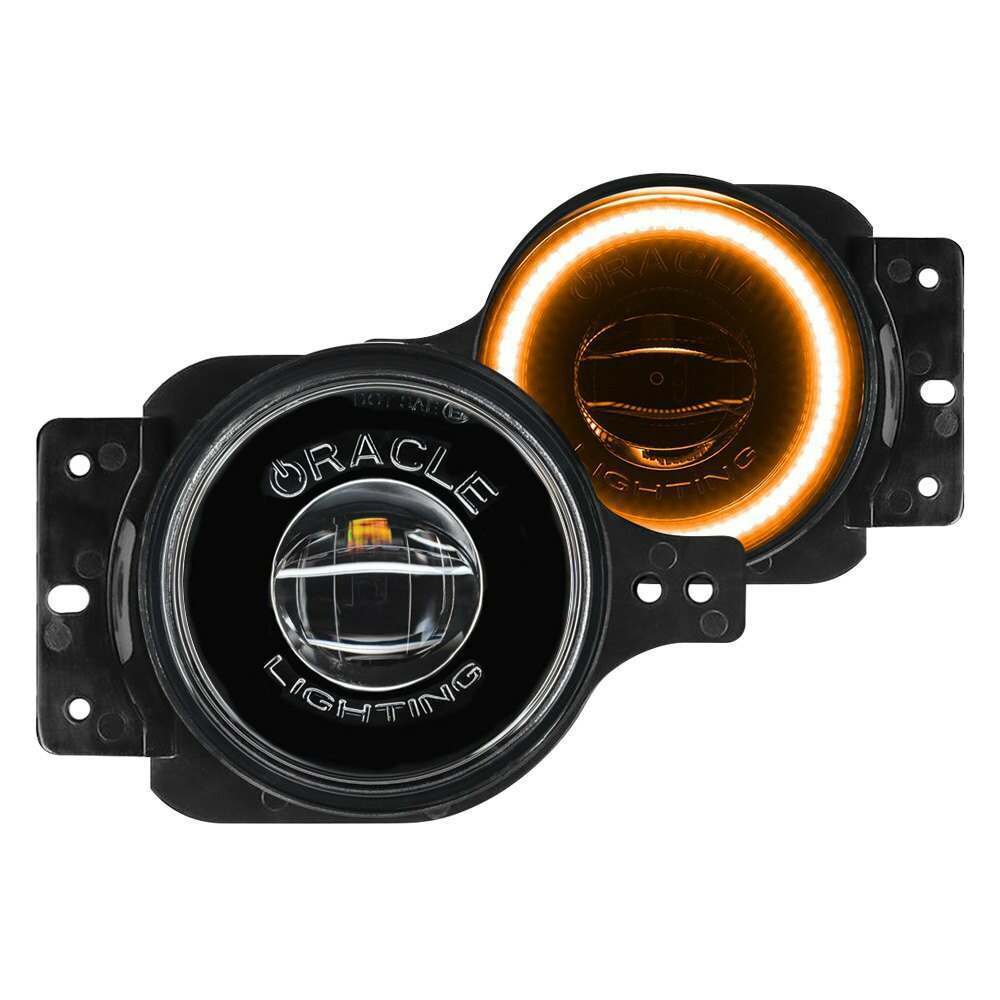 Oracle Lighting Jeep Wrangler Jl/Gladiator Jt Sport High Performance 20W Led Fog Lights (2018-2024 Jeep Gladiator, Jeep Wrangler) - 5847-005