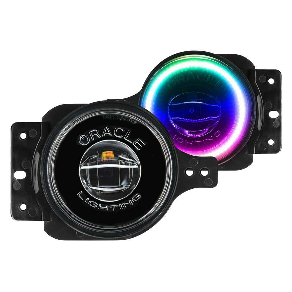 Oracle Lighting Jeep Wrangler Jl/Gladiator Jt Sport High Performance 20W Led Fog Lights (2018-2024 Jeep Gladiator, Jeep Wrangler) - 5847-334
