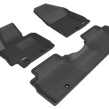 3D MAXpider 2014-2019 Kia Soul Kagu 1st & 2nd Row Floormats - Black