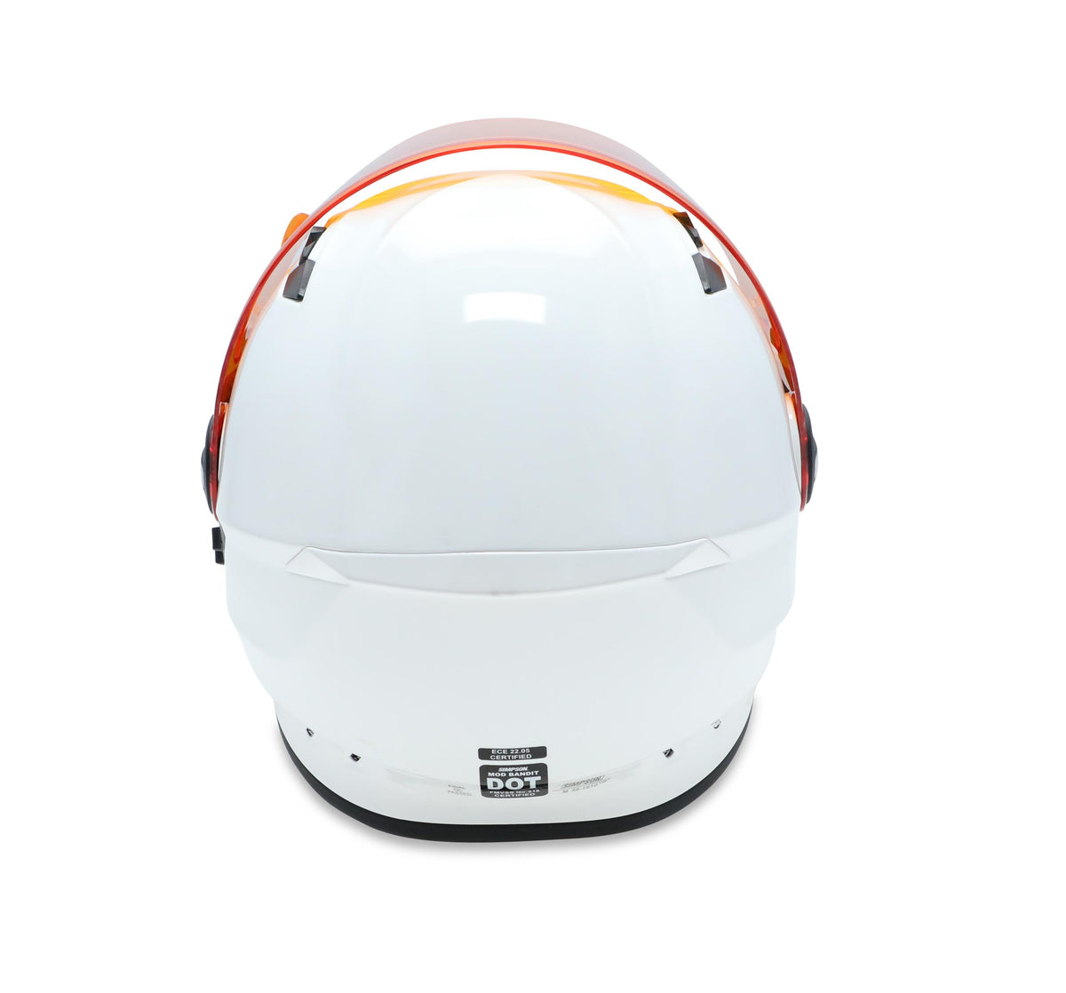 Simpson Racing Mod Bandit Helmet - White Extra Large - M59XL1