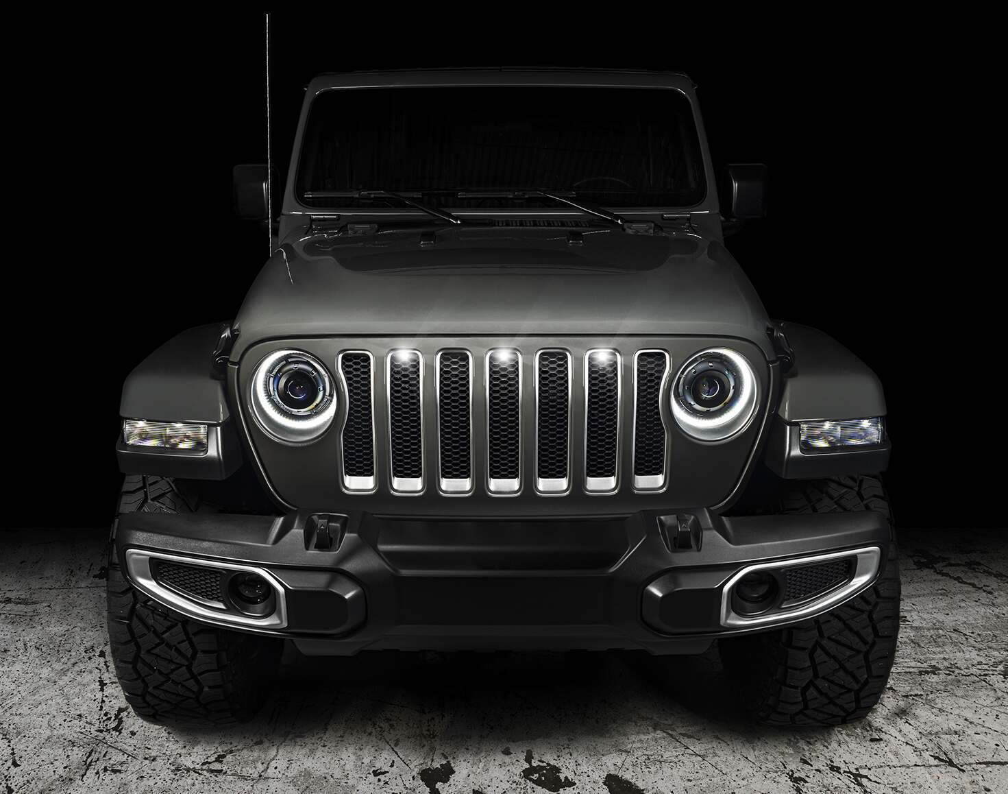 Oracle Lighting Pre-Runner Style White Led Grill Kit (2018-2021 Wrangler) - 5870-001